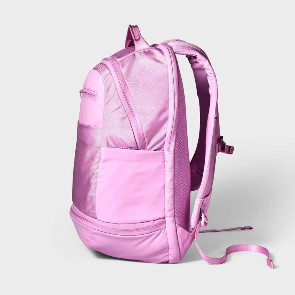 Pink Sport Pocket Backpack for 15" Laptop - Work / Travel / School - Picture 4 of 4